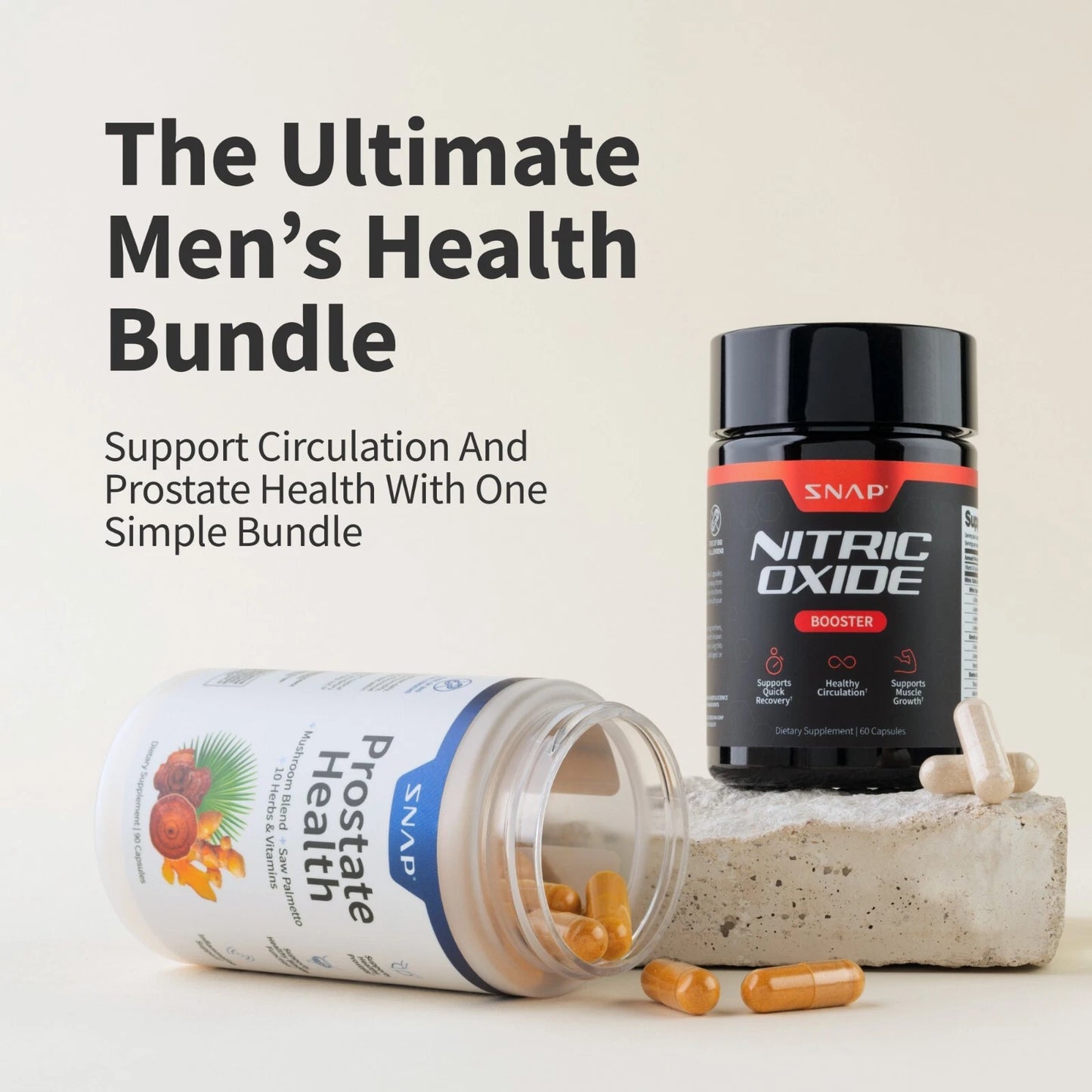 Snap Prostate Health + Snap Nitric Oxide Combo