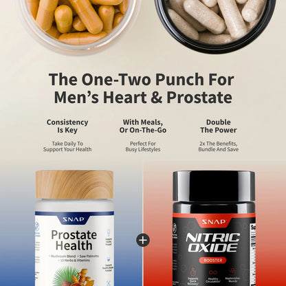 Snap Prostate Health + Snap Nitric Oxide Combo